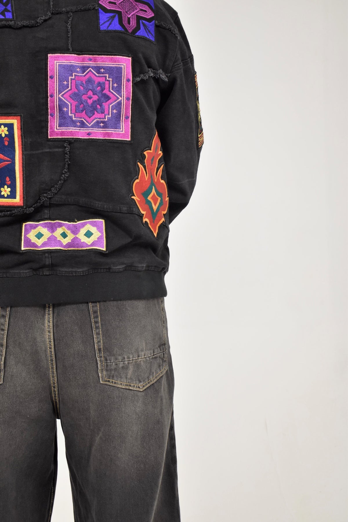 Peacock Denim Jacket