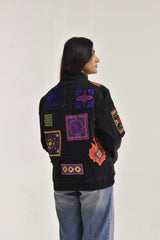 Peacock Denim Jacket