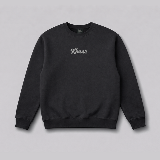 Charcoal 1947 Drop Shoulder Crewneck