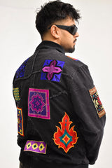 Peacock Denim Jacket