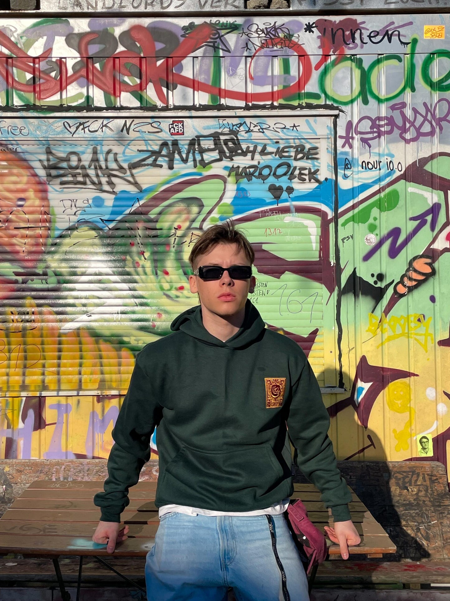 British Racing Green Hoodie