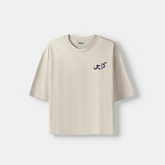 The OG Karachi Tee - Cream White