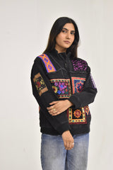 Peacock Denim Jacket