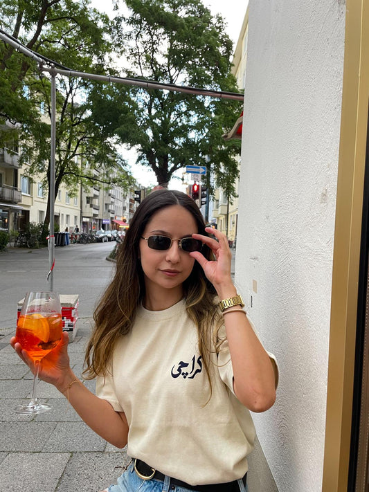 The OG Karachi Tee - Cream White